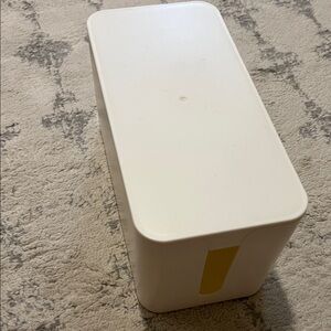 White Storage Box